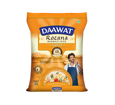 Daawat Rozana Super Basmati Rice - 1 kg